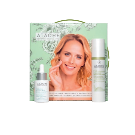 Atache Pack Blast Antioxidant & Cellular + Postbiotic Salicylic Acid | Renovación y Equilibrio Facial