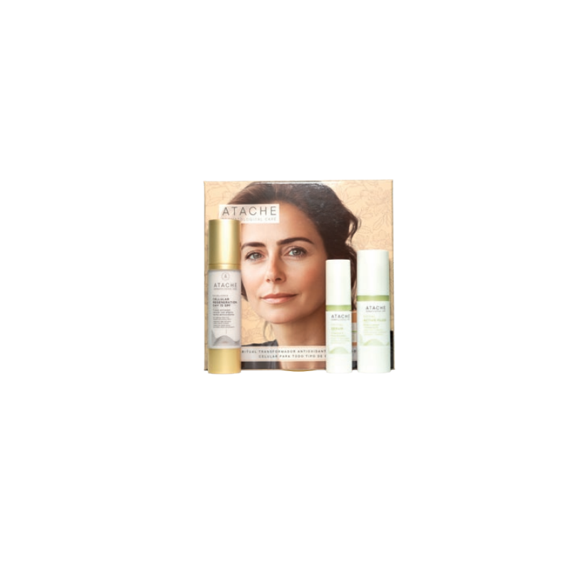 Atache Pack Biological Triple Antioxidant + Cellular Regeneration Day | Antioxidante y Regenerador Facial