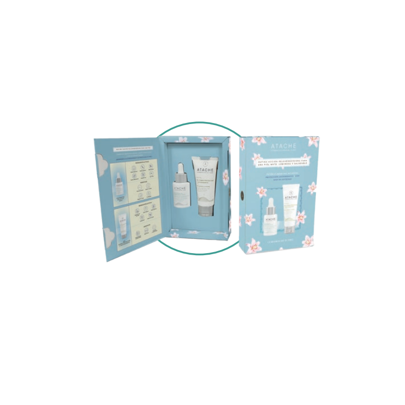 Atache Pack Postbiotic Salicylic Acid + Gel Hidro-Protect Antiox | Equilibrio, Hidratación y Acción Antioxidante
