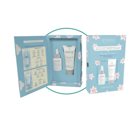 Atache Pack Postbiotic Salicylic Acid + Gel Hidro-Protect Antiox | Equilibrio, Hidratación y Acción Antioxidante