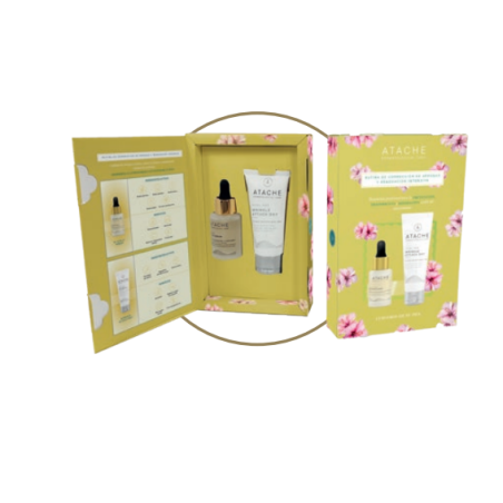 Atache Pack Glycolic Serum + Wrinkle Attack Day | Renovación Facial y Tratamiento Antiarrugas
