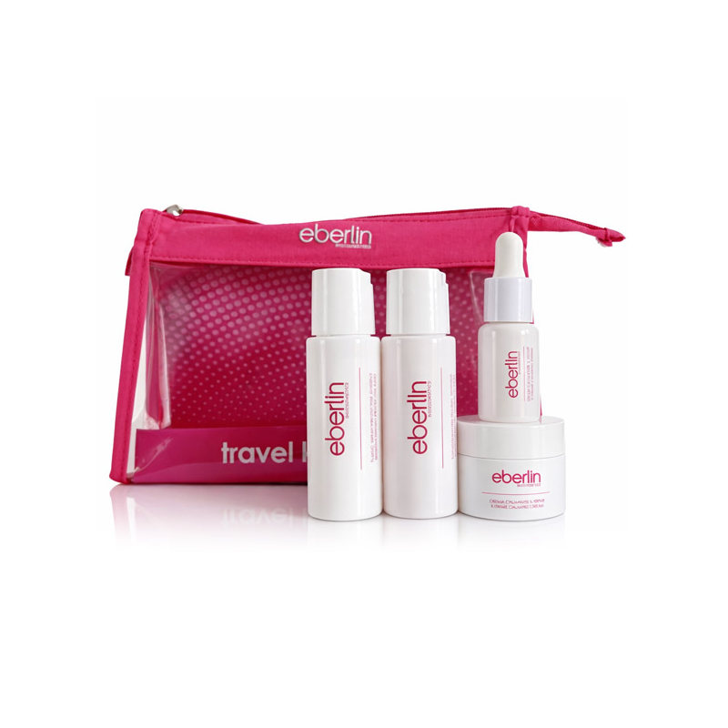 Eberlin Kit Viaje Calming | Rutina Facial Calmante para Piel Sensible