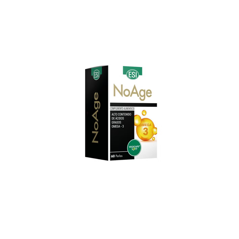 ESI NoAge Omega 3 | Omega 3 de Alta Pureza para Corazón, Cerebro y Visión