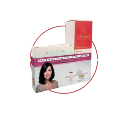 Atache Pack Despigmen P3 Serum + Make Up Anti Ageing SPF50+ Doré | Antimanchas y Protección Solar con Color