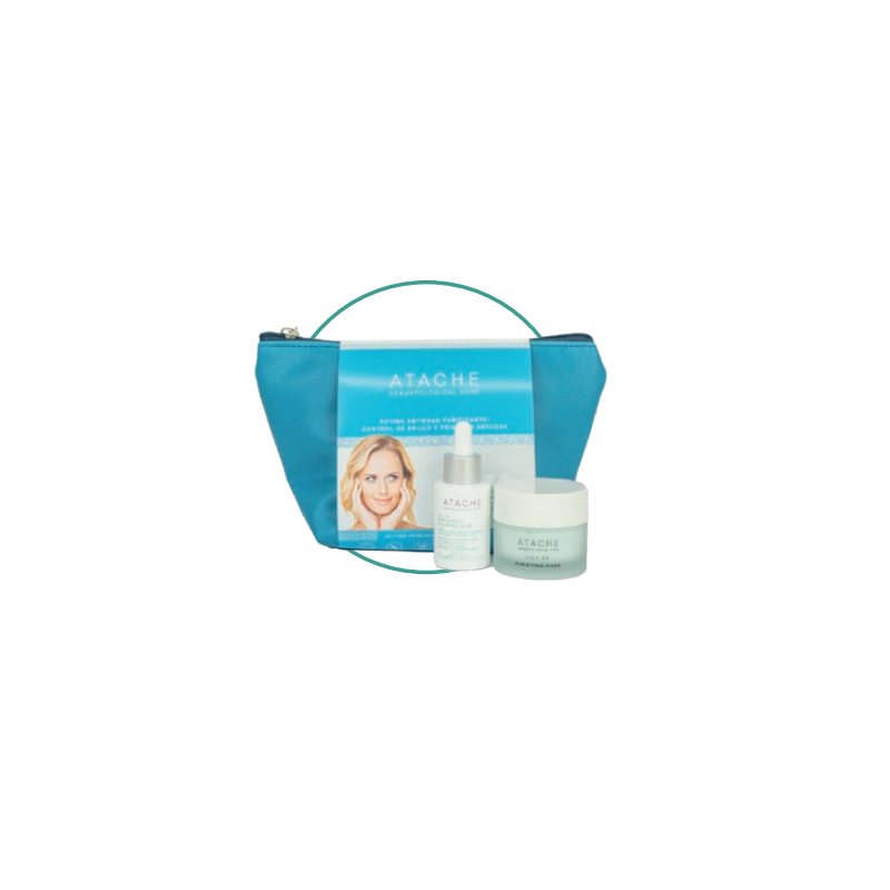 Atache Pack Postbiotic Salicylic Acid Serum + Purifying Mask | Purificante y Equilibrante Facial