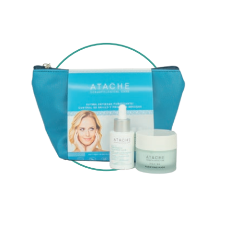 Atache Pack Postbiotic Salicylic Acid Serum + Purifying Mask | Purificante y Equilibrante Facial