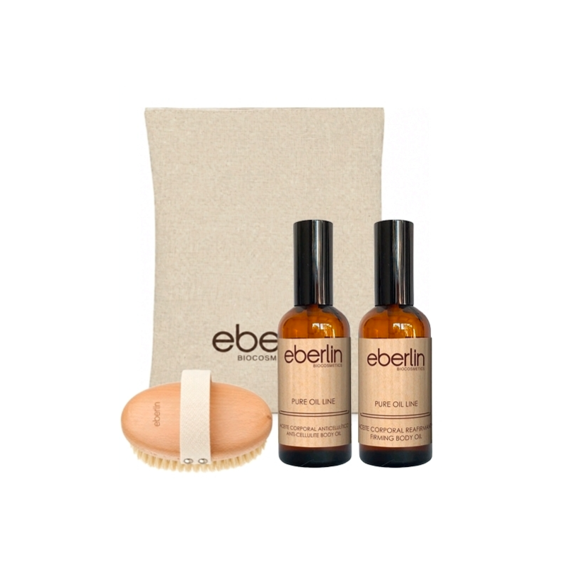 Eberlin Kit Aceite Reafirmante Corporal + Aceite Anticelulítico Corporal | Firmeza y Cuidado Corporal