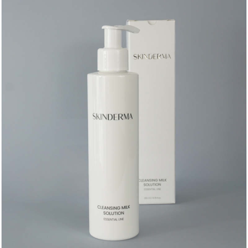 Skinderma Cleansing Milk Solution | Leche Limpiadora Facial Suave e Hidratante