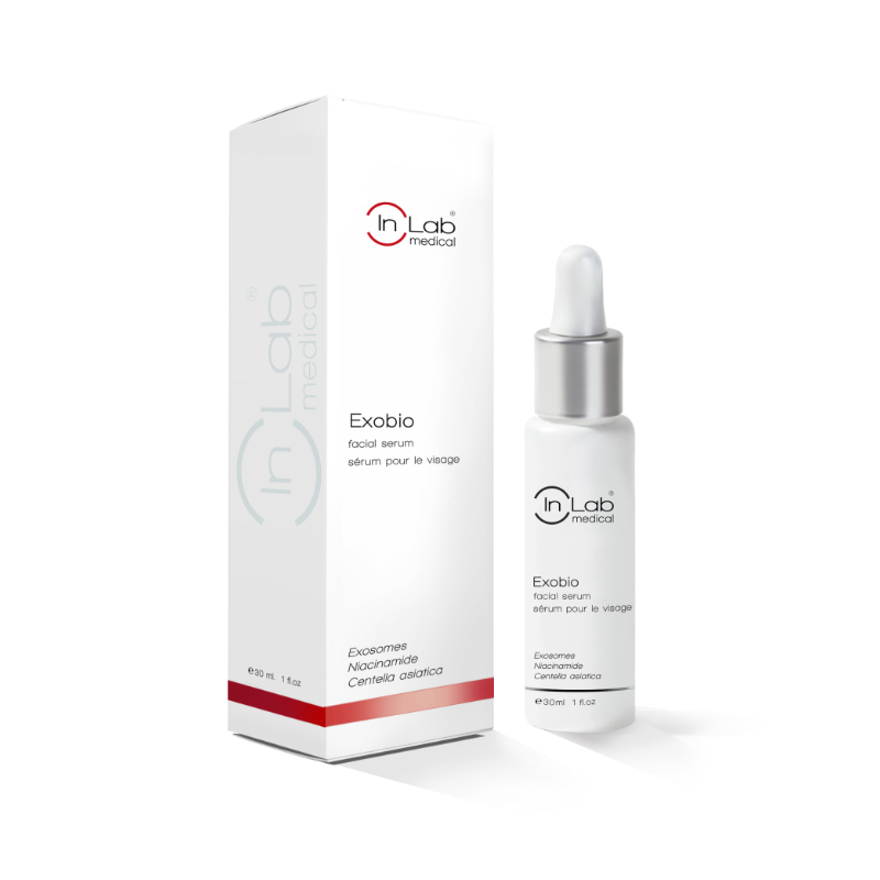 INLAB Exobio Pure Serum | Sérum Regenerador con Exosomas Vegetales, Centella Asiática y Niacinamida