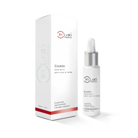 INLAB Exobio Pure Serum | Sérum Regenerador con Exosomas Vegetales, Centella Asiática y Niacinamida