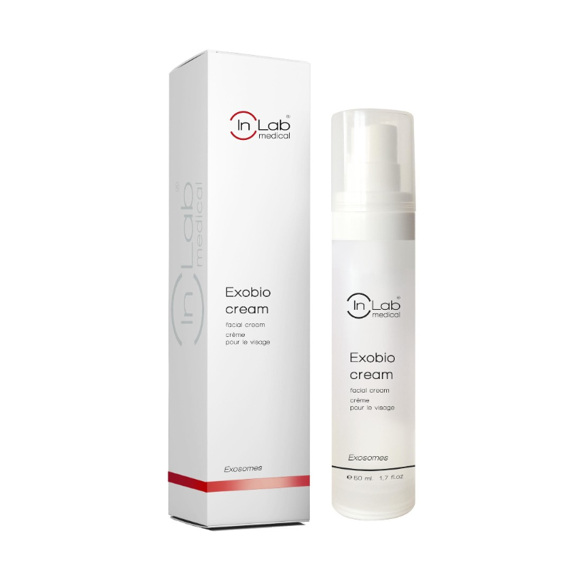 INLAB Exobio Cream | Crema Regeneradora con Exosomas Vegetales, Niacinamida y Centella Asiática