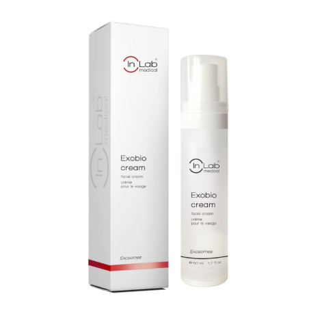 INLAB Exobio Cream | Crema Regeneradora con Exosomas Vegetales, Niacinamida y Centella Asiática