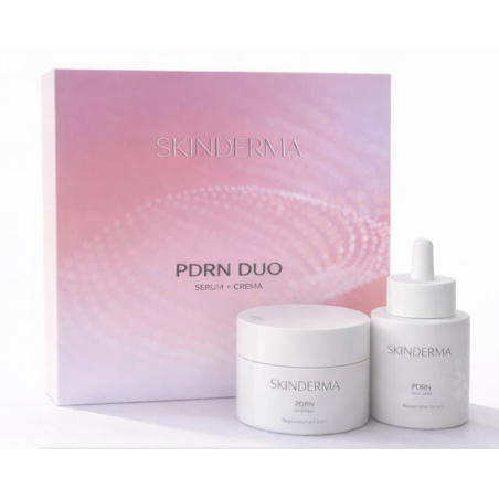 Skinderma Pack PDRN Duo Crema + Sérum | Tratamiento Regenerador Intensivo con PDRN