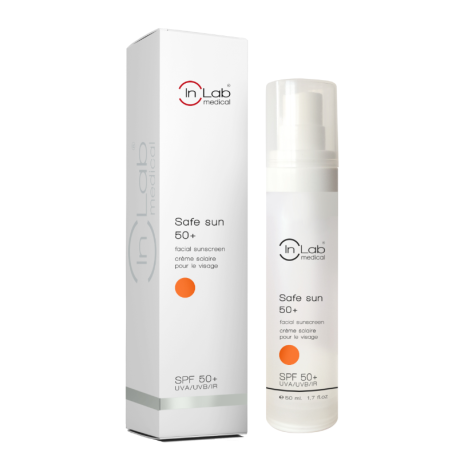 INLAB SafeSun SPF50+ | Protector Solar Facial de Alta Protección UVA/UVB