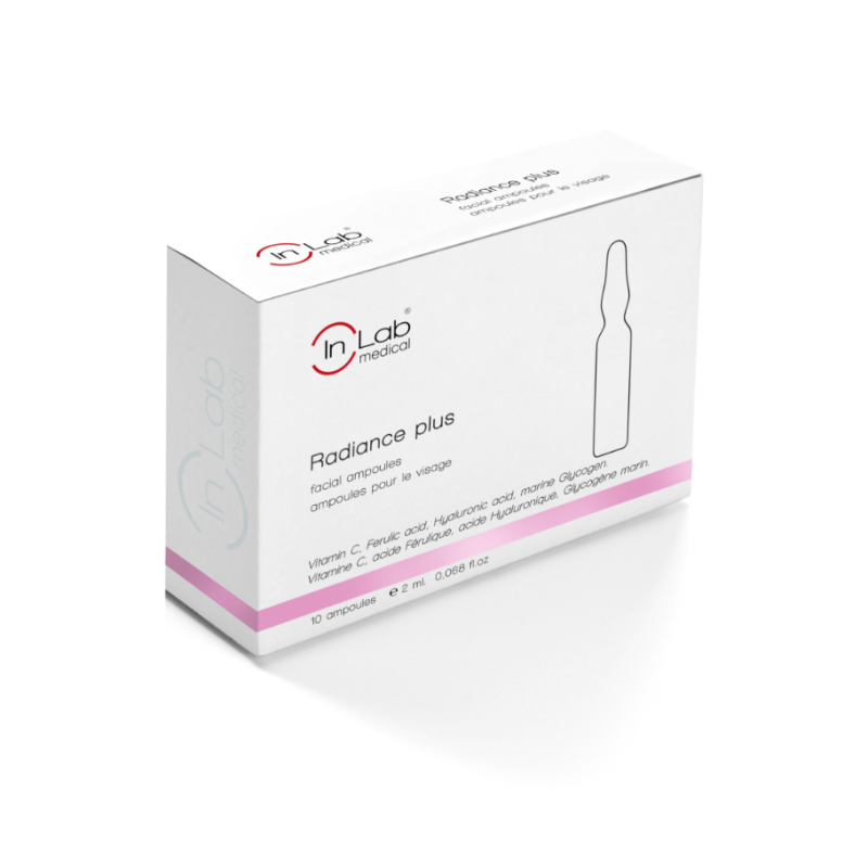 INLAB Ampollas Radiance Cocktail | Ampollas Iluminadoras y Antioxidantes para una Piel Radiante
