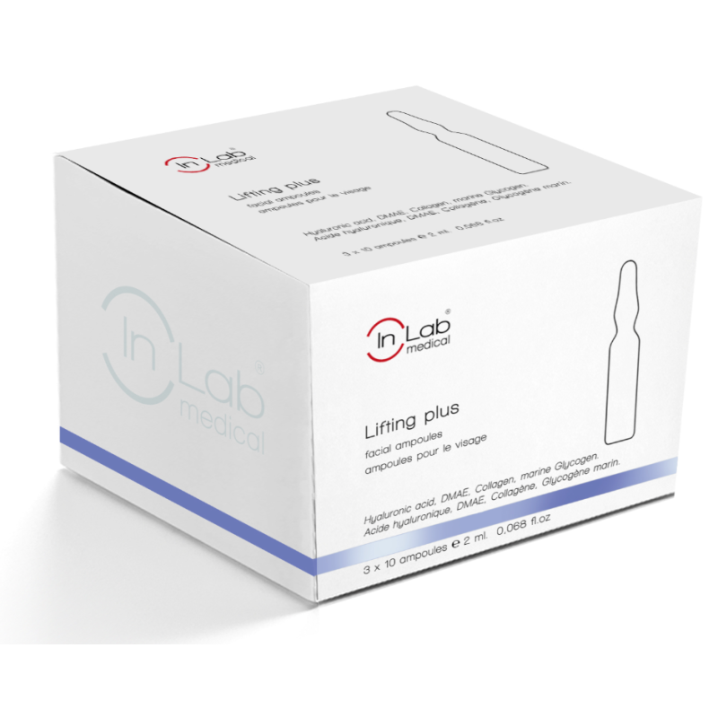 INLAB Ampollas Lifting Cocktail | Ampollas Reafirmantes con Efecto Tensor y Lifting Inmediato