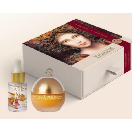 Thalissi Pack Absolute Beauty Floral Beauty Essence + Natural Gold Essence | Tratamiento Antiedad Iluminador y Regenerador