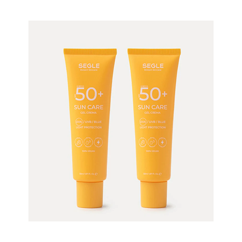Segle Pack Solar Gel Crema Facial SPF50+ | Protección Solar Facial