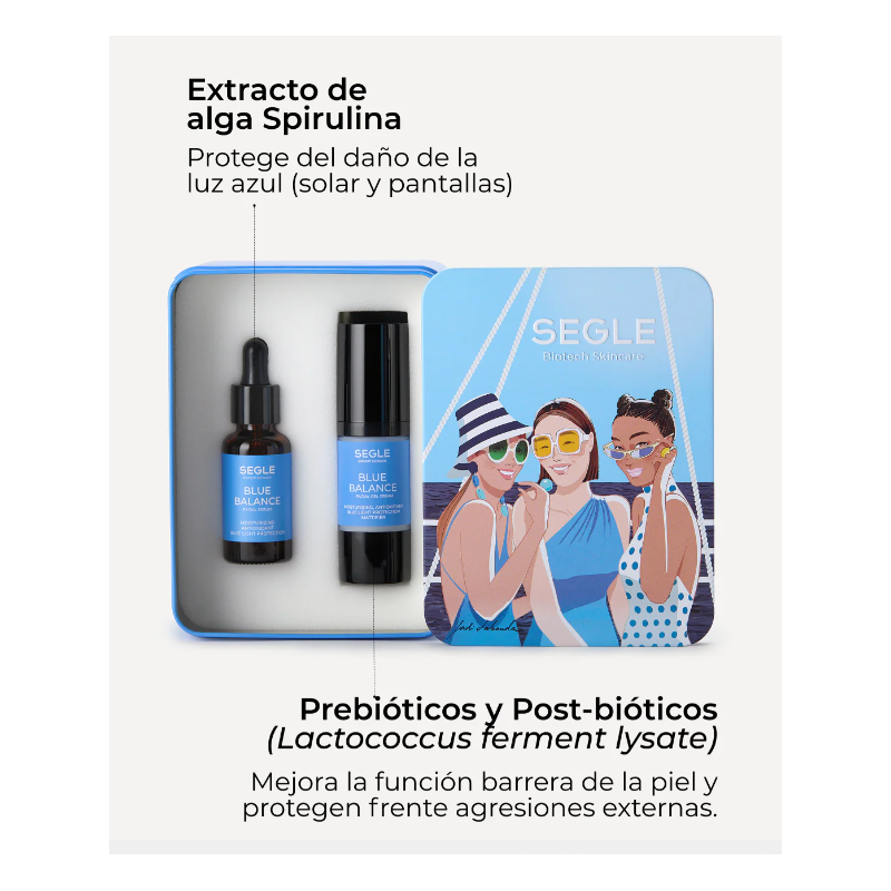 Segle Cofre Hidratación Blue Balance | Rutina Hidratante y Equilibrante