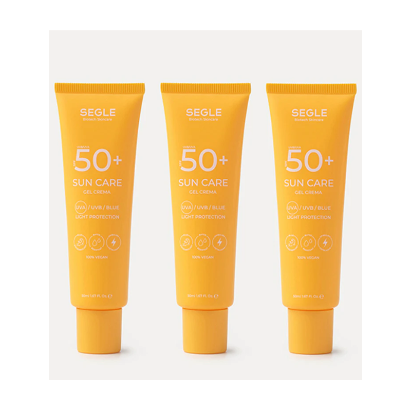 Segle Pack Solar Gel Crema Facial SPF50+ | Protección Solar Facial