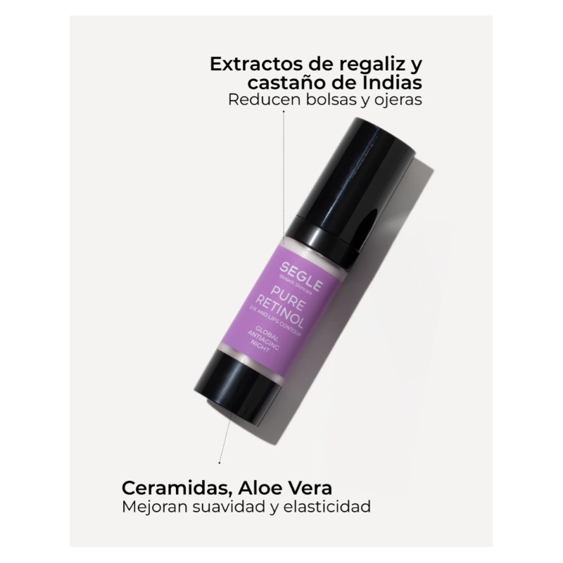 Segle Contorno de Ojos Pure Retinol | Tratamiento Antiedad para la Mirada