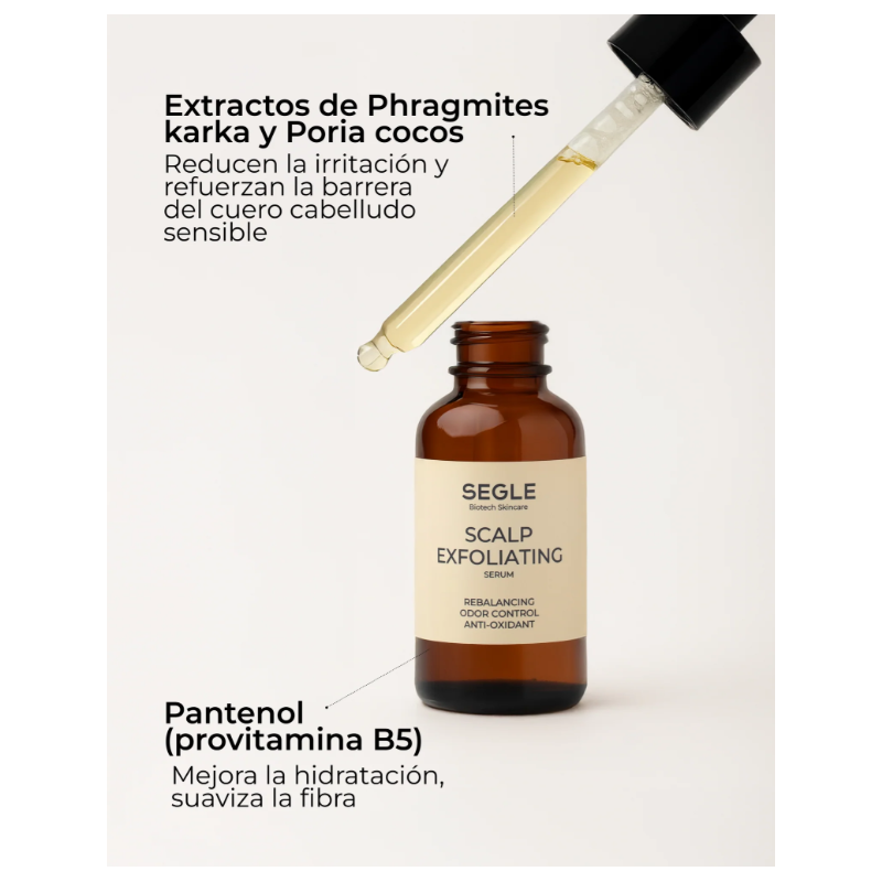 Segle Sérum Capilar Scalp Exfoliating | Exfoliante para Cuero Cabelludo