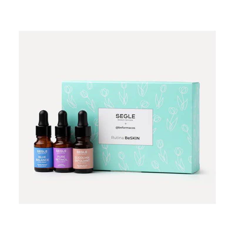 Segle Rutina BeSkin @Befarmacos | Blue Balance + Pure Retinol + Glicolmix