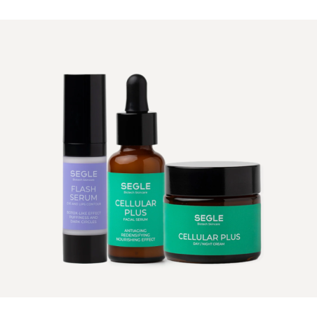 Segle Pack Nutrición Piel Seca | Cellular Plus + Crema + Contorno Flash