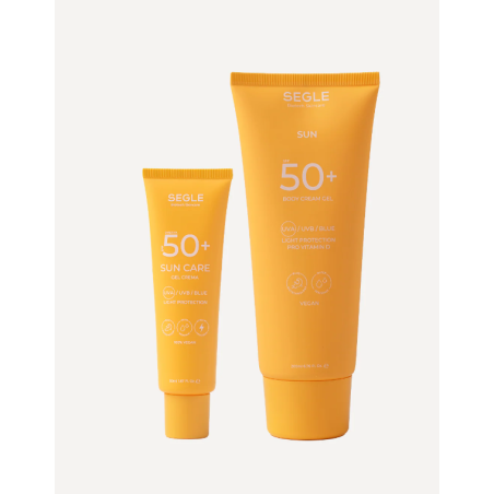 Segle Pack Solar Facial y Corporal SPF50+ | Protección Solar Completa