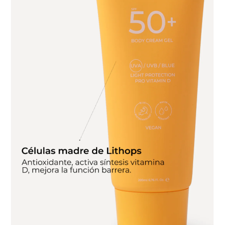 Segle Solar Gel Crema Corporal SPF50+ | Protector Solar Corporal
