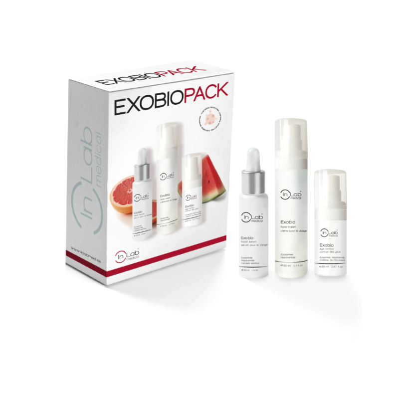 INLAB Exobio Pack | Sérum + Crema + Contorno de Ojos Regenerador