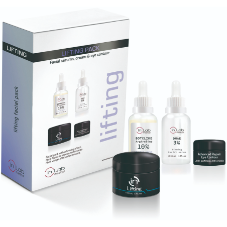 INLAB Pack Lifting Facial | Lifting Cream + Eye Contour + DMAE + Botxlike