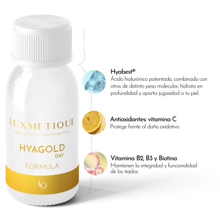 Luxmetique Ritual Hidratación Hyagold | Hyagold Day Formula + Hyagold Night Formula