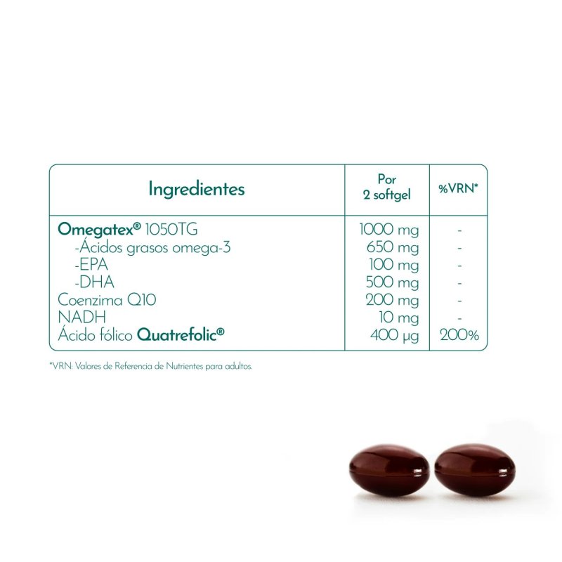 Luxmetique FocusOmega Formula | Complemento Nutricional con Omega-3 para Concentración y Bienestar