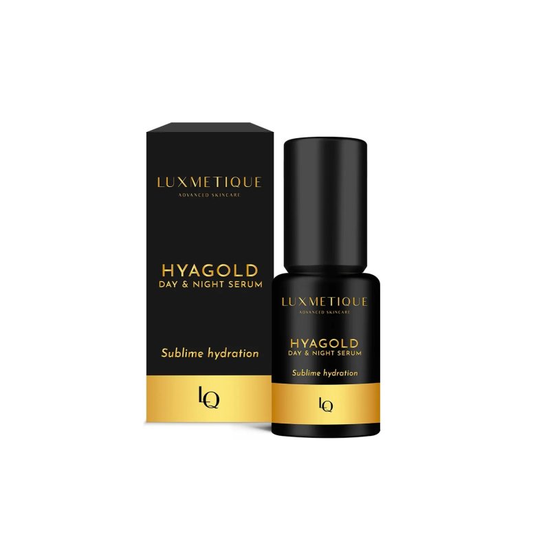 Luxmetique Hyagold Day & Night Serum 30 ml | Sérum Hidratante Rellenador con Ácido Hialurónico