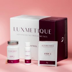 Luxmetique Control 3 Formula 15 Días | Programa Nutricosmético para Control de Peso en 3 Pasos