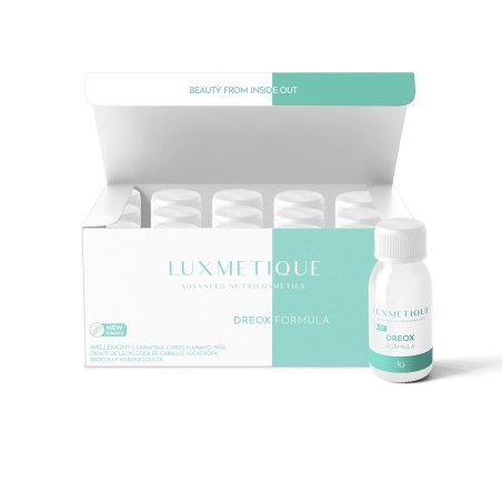 Luxmetique Dreox Formula 15 Viales | Nutricosmético Drenante, Detox y Antirretención de Líquidos