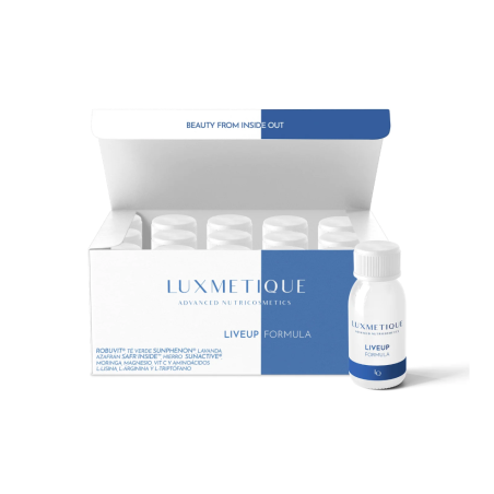Luxmetique LiveUp Formula 15 Viales | Energía, Estado de Ánimo y Equilibrio Emocional