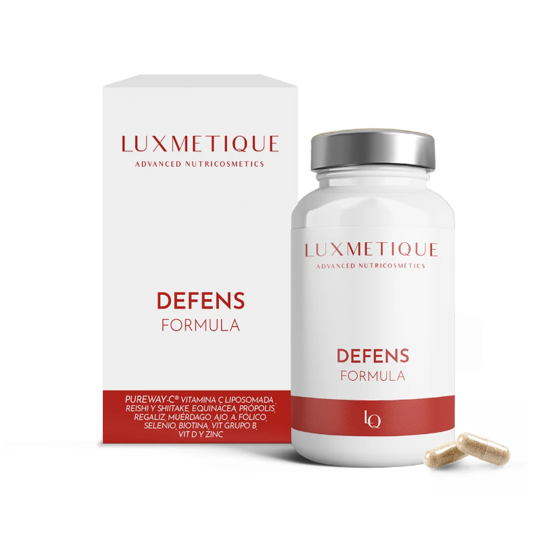 Luxmetique Defens Formula 60 Cápsulas | Refuerzo del Sistema Inmunitario y Defensas Naturales