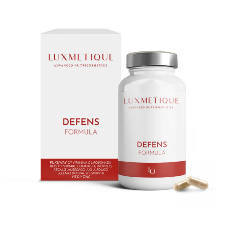 Luxmetique Defens Formula 60 Cápsulas | Refuerzo del Sistema Inmunitario y Defensas Naturales