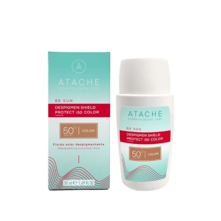 Atache Be Sun Despigmen Shield Protect SPF50+ | Fotoprotector Antimanchas