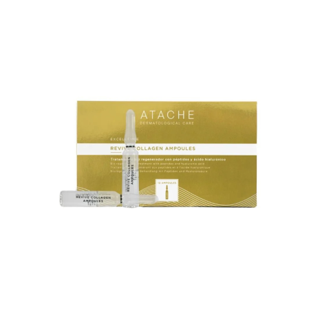 Atache Revive Collagen Ampoules 10x2 ml | Ampollas Regeneradoras Antiedad