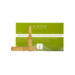 Atache C Vital Antioxidant & Glutathione Antipollution Ampoules | Ampollas Antioxidantes Antipolución