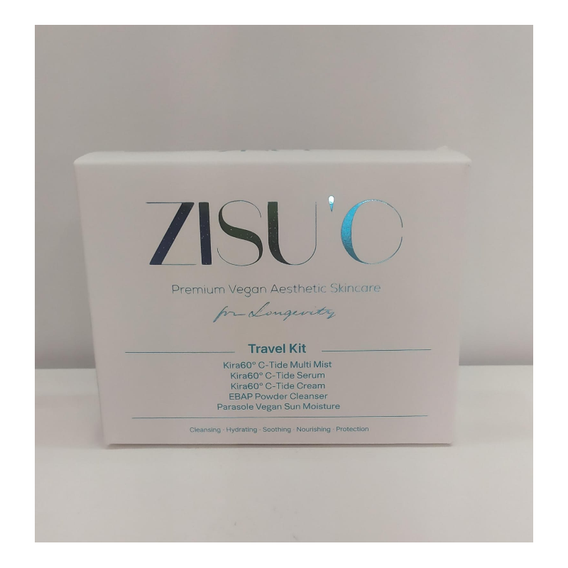 ZISU'C Travel Set | Rutina Facial Completa de Viaje con Protección Solar