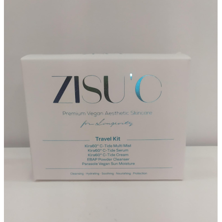 ZISU'C Travel Set | Rutina Facial Completa de Viaje con Protección Solar