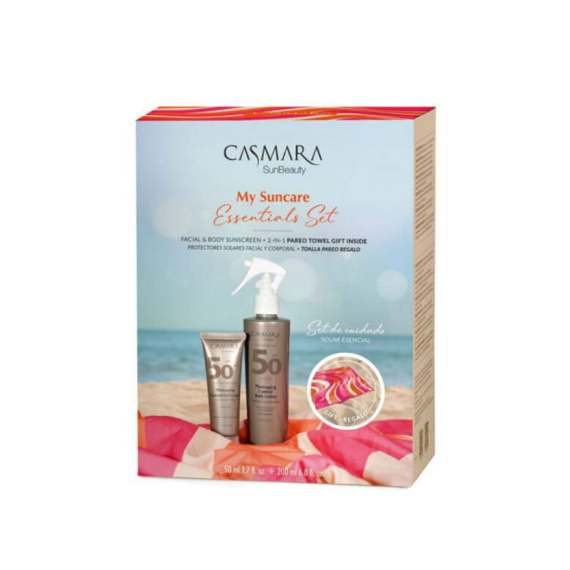 Casmara Pack My Suncare SPF50+ | Protector Solar Facial y Corporal Antiedad
