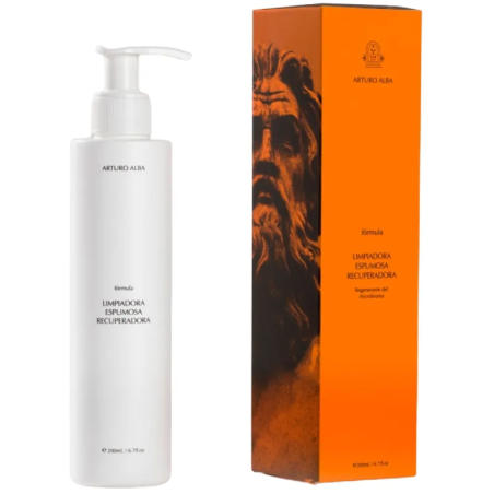Arturo Alba Limpiadora Espumosa Recuperadora 200 ml | Limpiador Facial Suave y Reparador