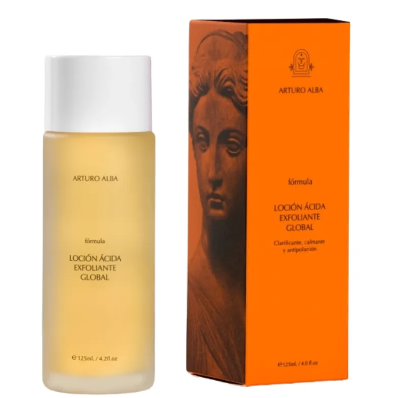 Arturo Alba Loción Ácida Exfoliante Global 150 ml | Exfoliante Renovador Multiactivo