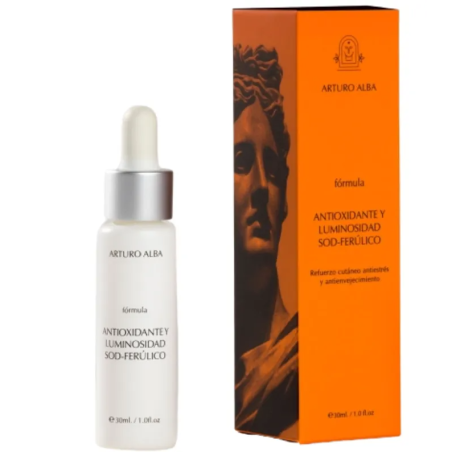 Arturo Alba Antioxidante y Luminosidad SOD-Ferúlico 30 ml | Sérum Antioxidante Iluminador