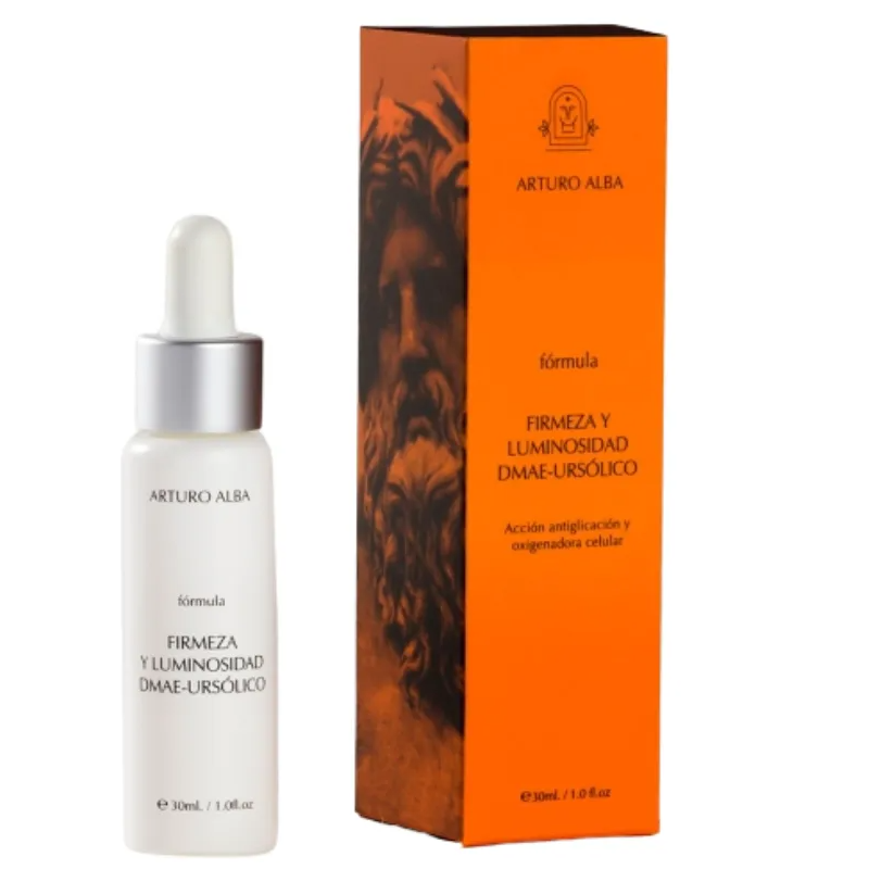 Arturo Alba Firmeza y Luminosidad DMAE-Ursólico 30 ml | Sérum Reafirmante e Iluminador